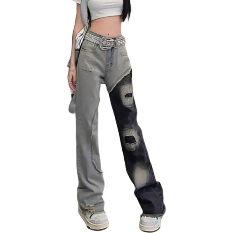 NHZN Jeans Women's Blue-2