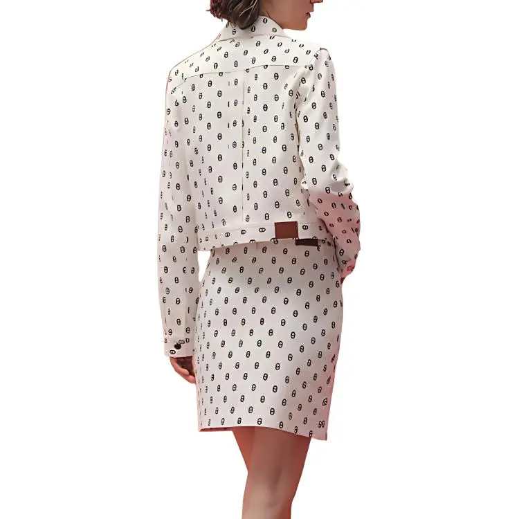 HERMES SS23 Jackets Coats Women's Ecru-1