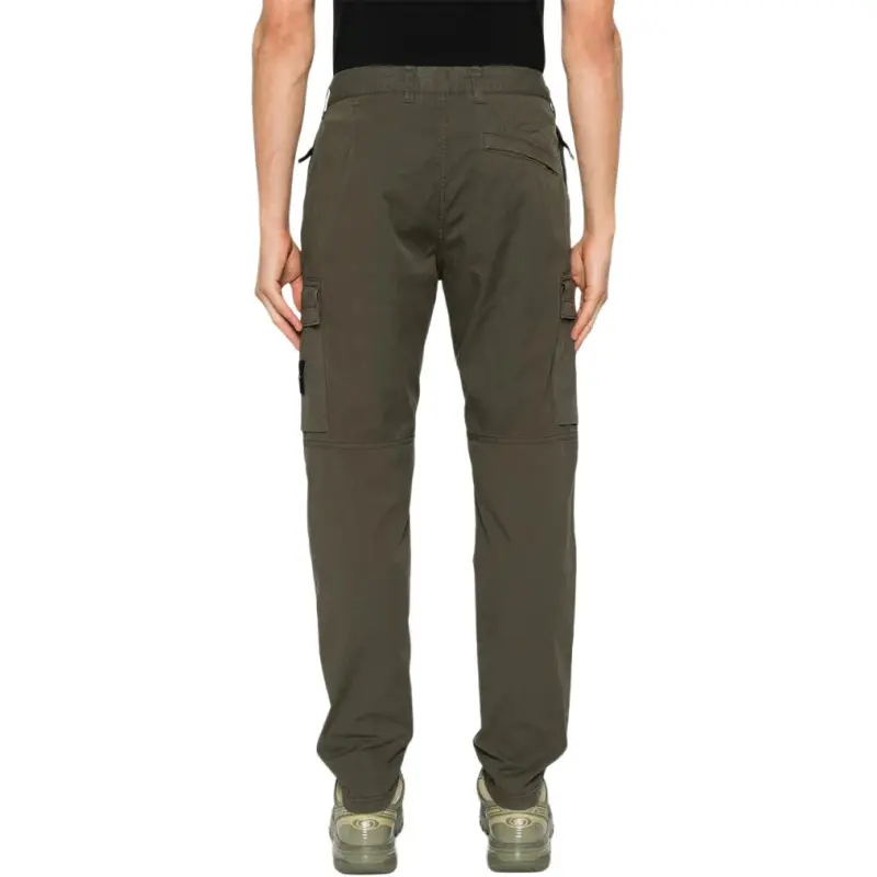 STONE ISLAND Compass Patch Cargo Trousers-4