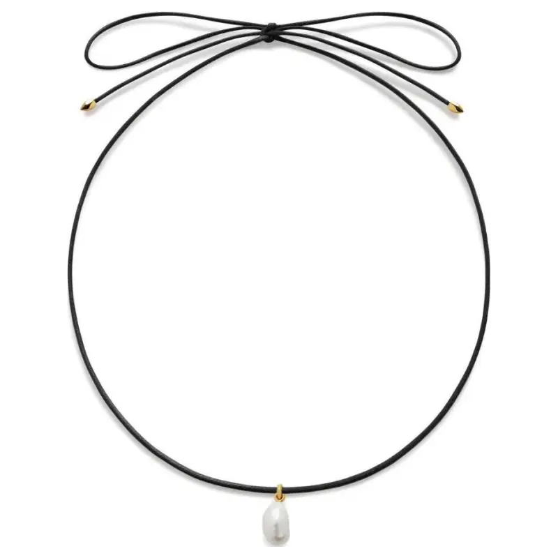 Monica Vinader Pearl Necklaces Women's Gold-1