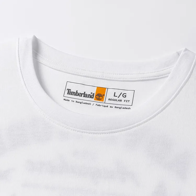 Timberland T Shirt Men's 100 White-4