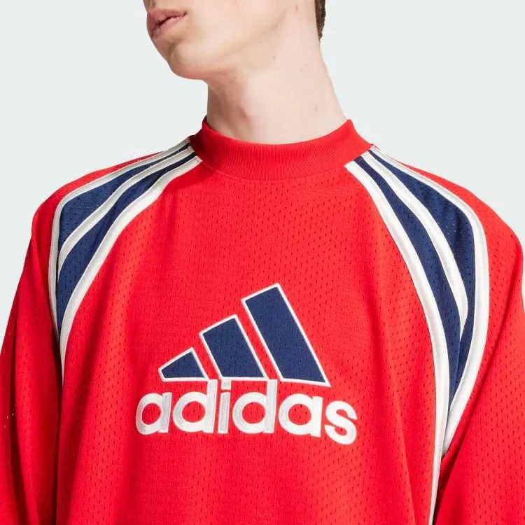 Adidas Originals SS25 T Shirt Men's Light Scarlet-3