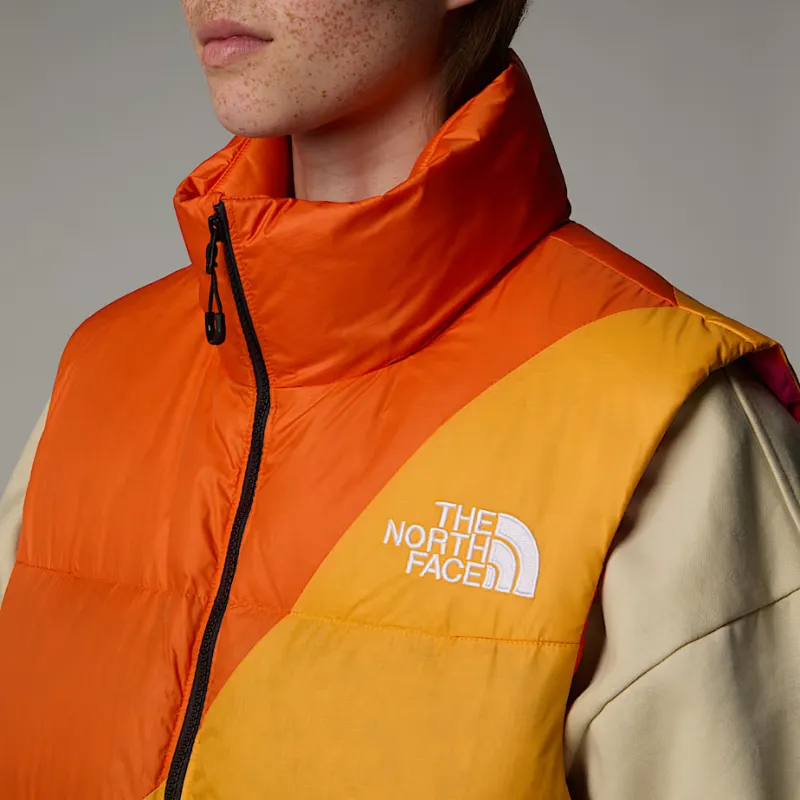 THE NORTH FACE Logo Embroidered Zipped Padded Gilet-4