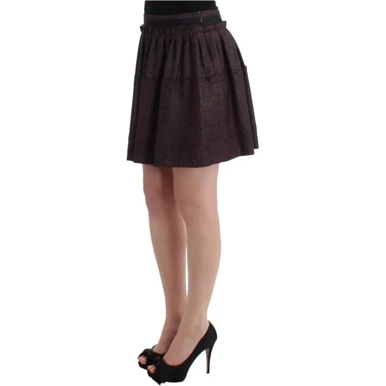 GIANFRANCO FERRE Casual Short Skirts Women's Purple-2