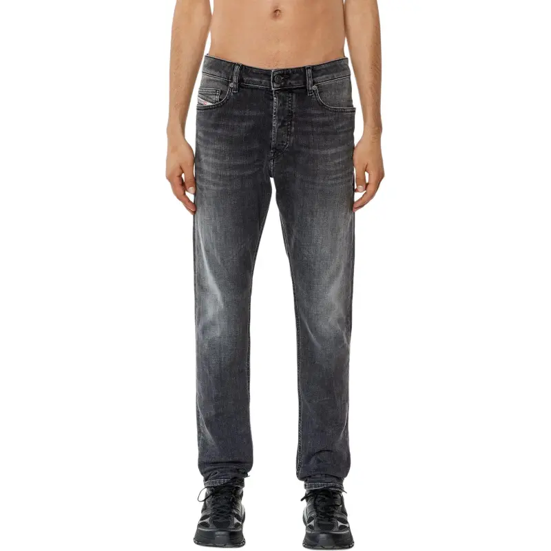 DIESEL D Luster Stonewashed Jeans-4