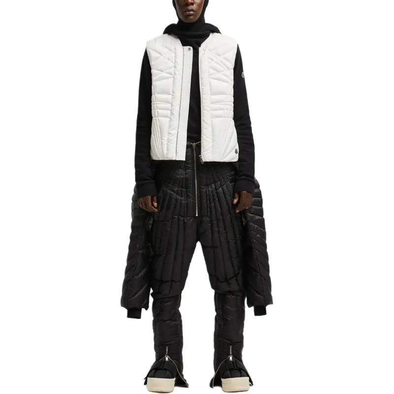 Rick Owens X Moncler Woven Megapenta Flight Vest-2