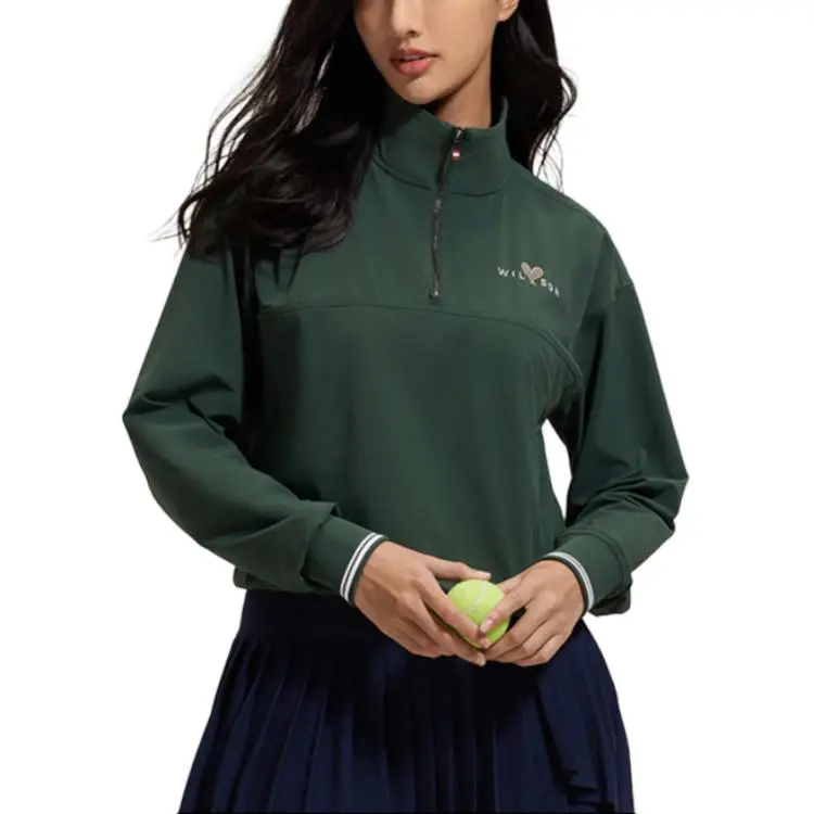 Wilson DAVENPORT Sweatshirt Women's Marine Blue-7