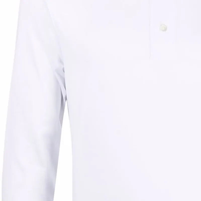 EMPORIO ARMANI Logo Detailed Long Sleeved Polo Shirt-6
