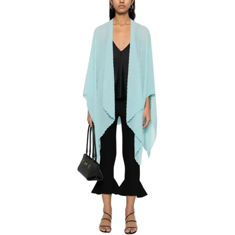 EMPORIO ARMANI Butterfly Chiffon Cape-1