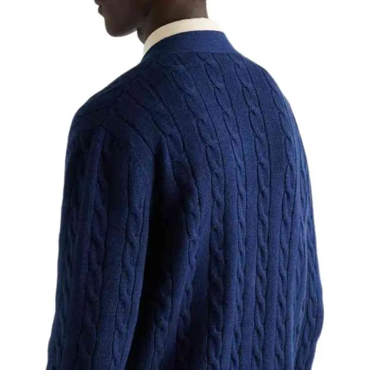 GUCCI Cashmere And Wool Cable Knit Cardigan-3
