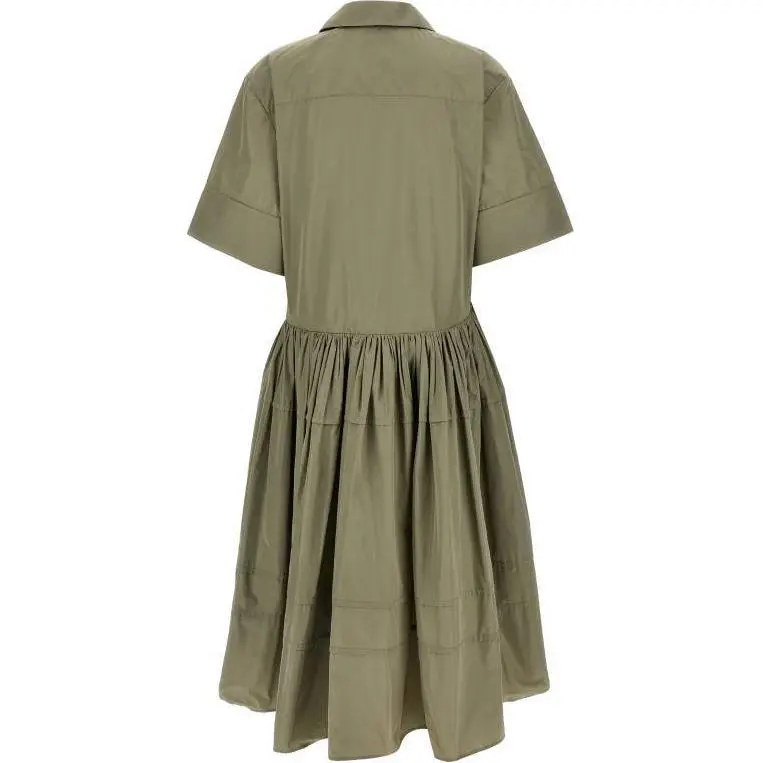 JIL SANDER Pleated Shirt Dress-1