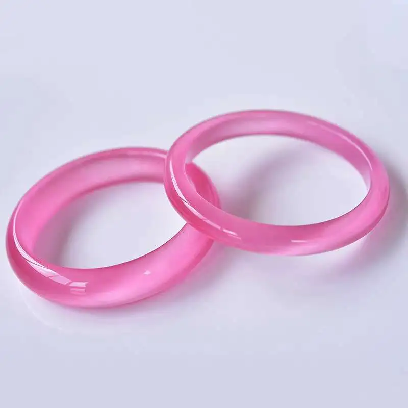Gifts Glass Cat Eye Bangles Women's-7