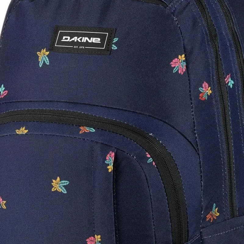 Dakine 25L Backpacks Recycled Polyester Blue With Floral Unisex-2