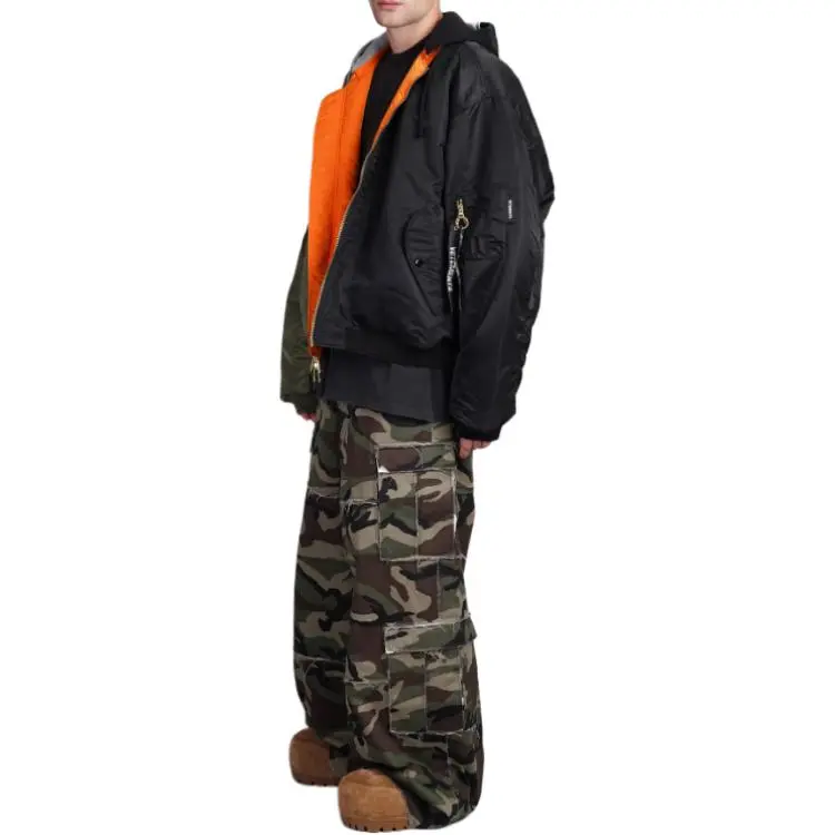Vetements Patched Camo Cargo Pants-1