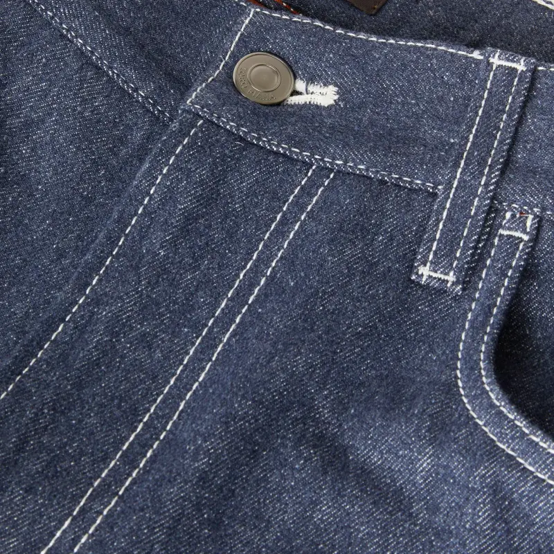 Loro Piana Quarona Trousers Jeans Men's Light Blue-6