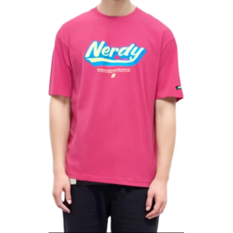 Nerdy T Shirts Unisex Rose Red-2