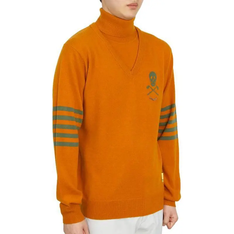 MARK & LONA Knitwear Men's Orange-2