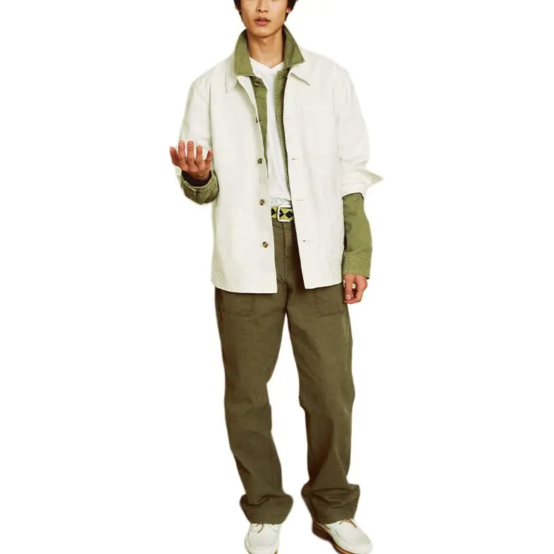 Timberland SS24 Cargo Pants Men's Moss Green-2