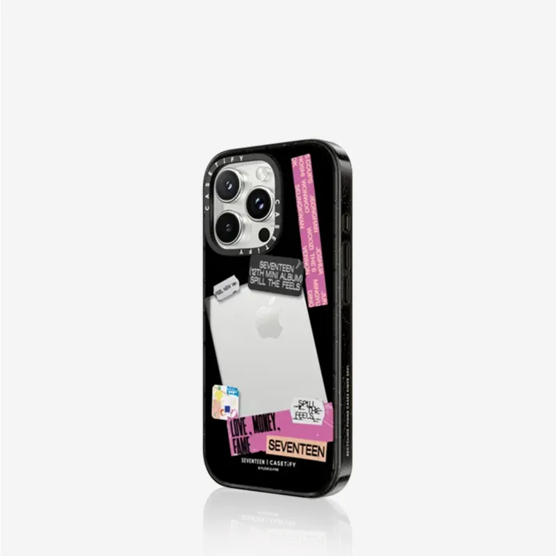 CASETIFY TPU+PC Material SEVENTEEN Photo Frame Phone Cases Compatibility With IPhone Collection Trendy-2