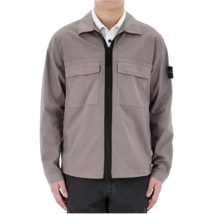 STONE ISLAND Compass badge Shirt Jacket-2