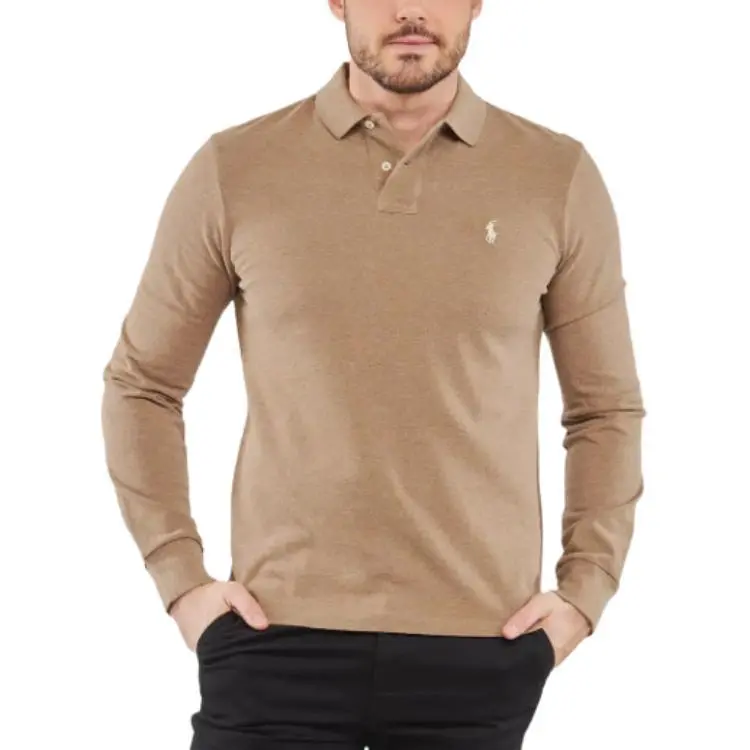 Polo Ralph Lauren All Fits Mesh Long-Sleeved Polo Shirt-1