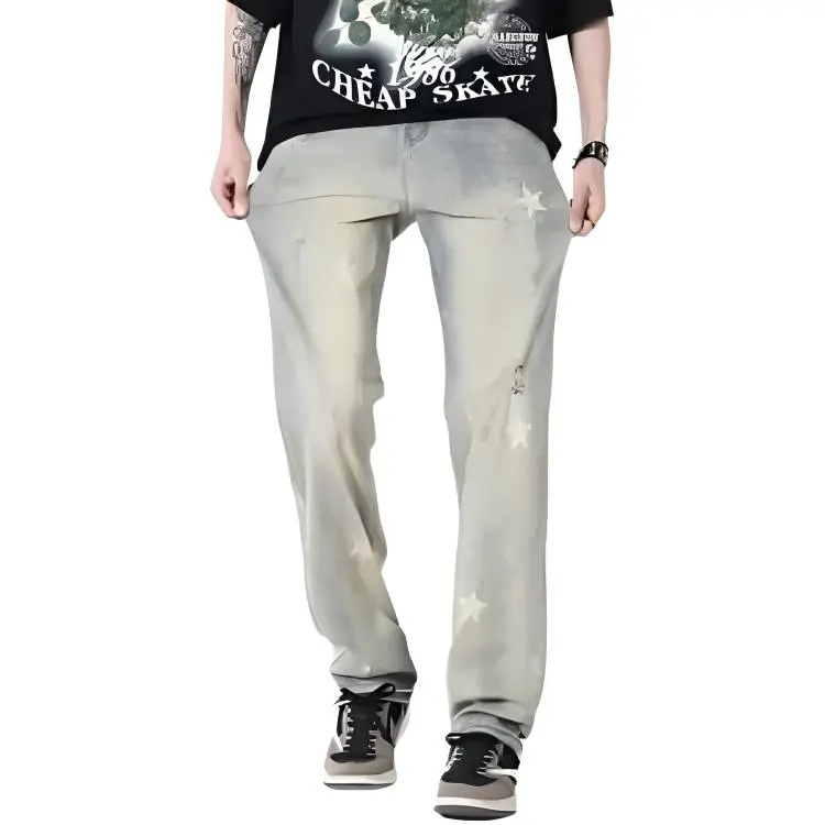 TESTUNG Jeans Unisex Yellow Mud-10