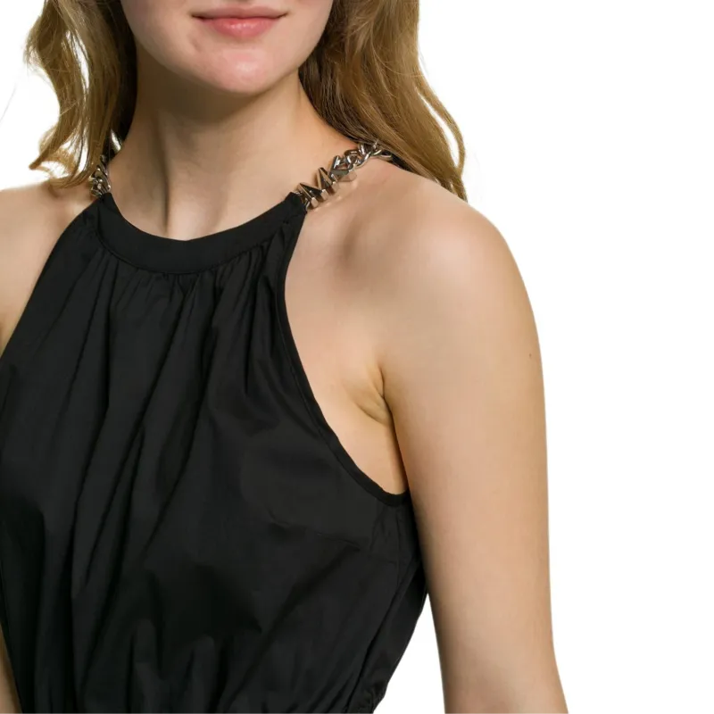 MICHAEL KORS SS22 Sleeveless Dress Women's Black-6