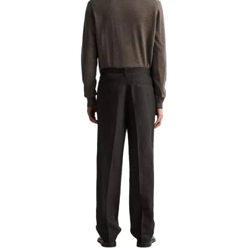 ZARA Casual Pants Men's Chocolate-4
