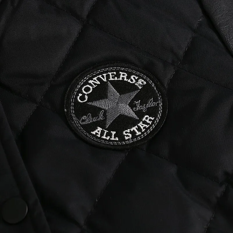 Converse Down Jacket Winter Women's Black-3
