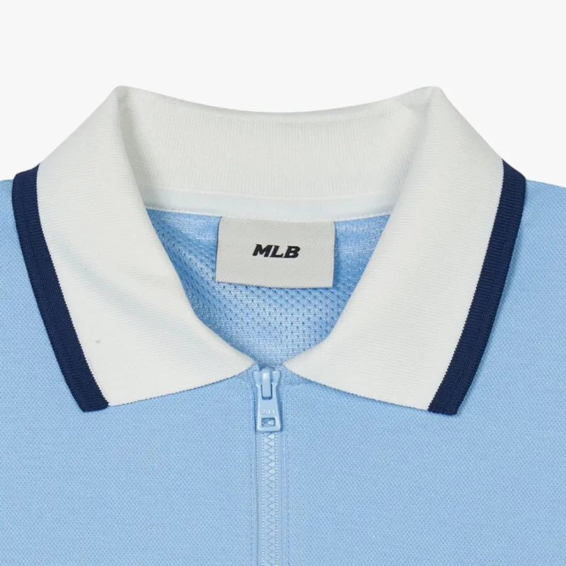 MLB Short Sleeved Dress Women's Blue-2