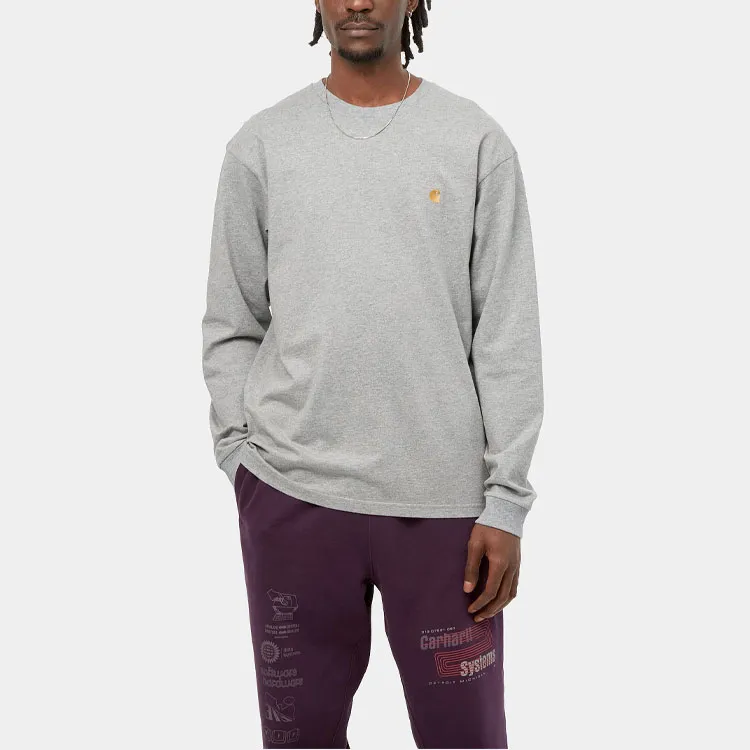 Carhartt WIP Long Sleeve Chase T Shirt-2