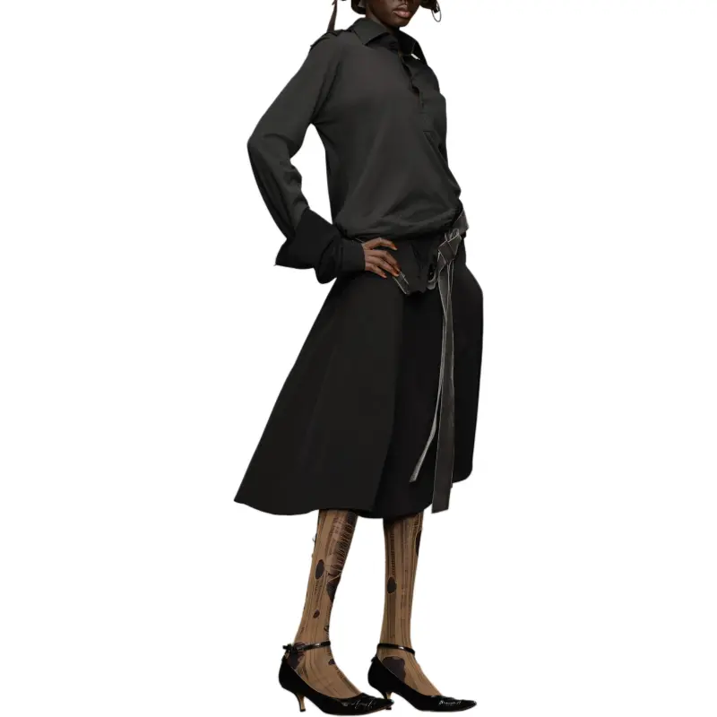 Maison Margiela Panelled Midi Dress-1