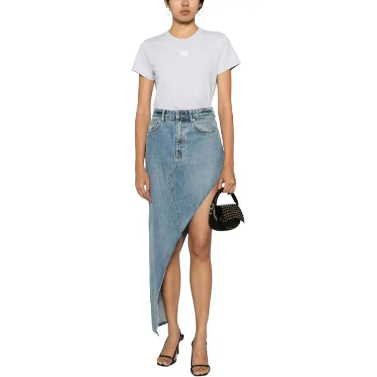 Alexander Wang Regular T Shirt Women's Gray-2