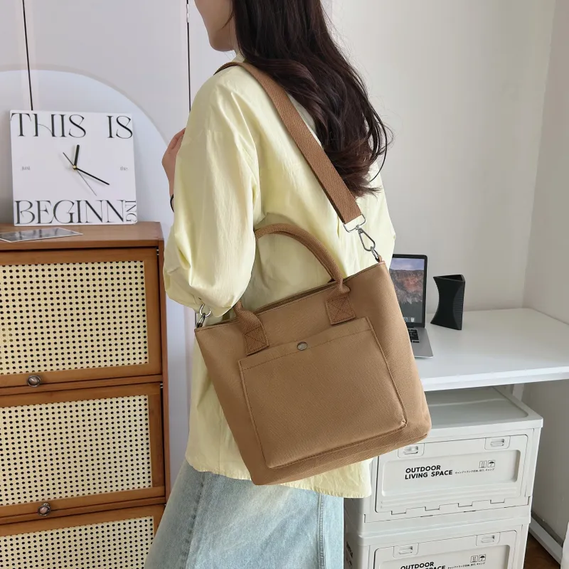 Yalu Canvas Canvas Bag One Shoulder Handbag Regular Women's Multicolor-1