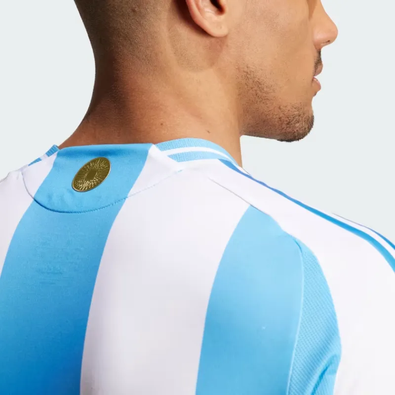 Adidas Argentina 24 Long Sleeve Home Authentic Jersey-5
