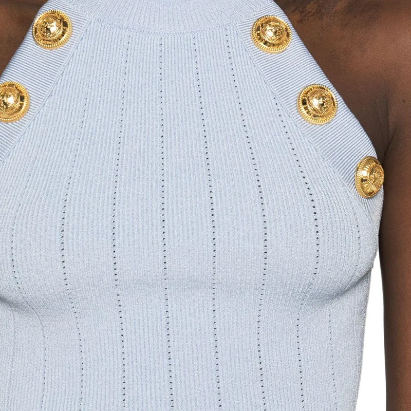 BALMAIN Coin buttons Detailed Top-4