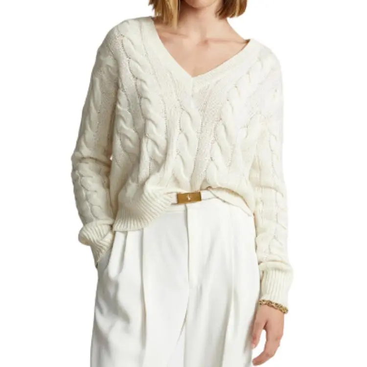 Polo Ralph Lauren FW22 Sweater Women's White-3