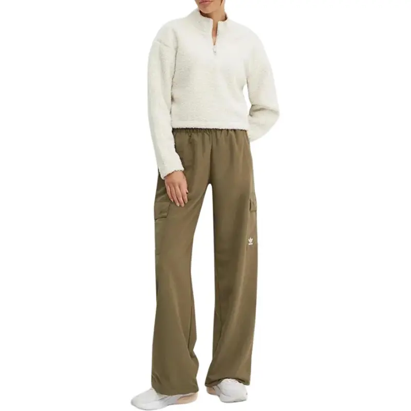 Calvin Klein Cropped Fleece Sweatshirt-4