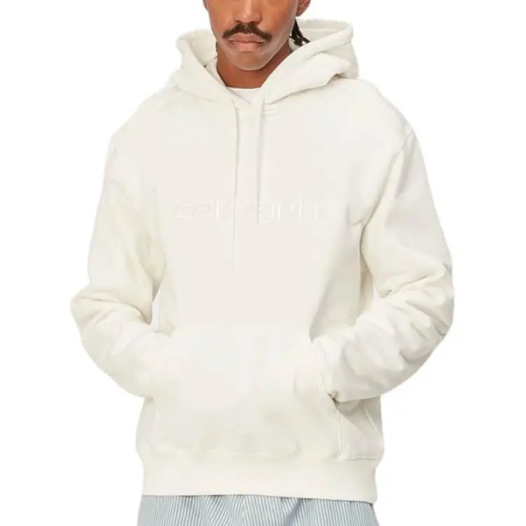 Carhartt WIP Logo Embroidered Drawstring Hoodie-2