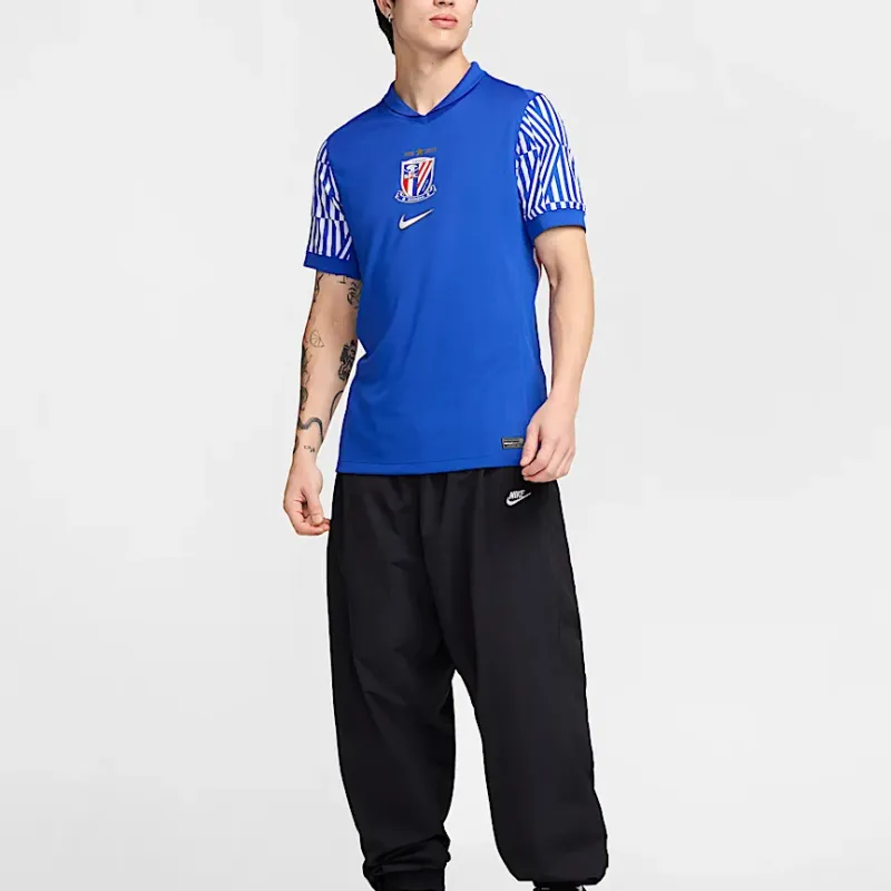 Nike Dri-Fit Soccer Jerseys Men's Campus Royal Blue-4