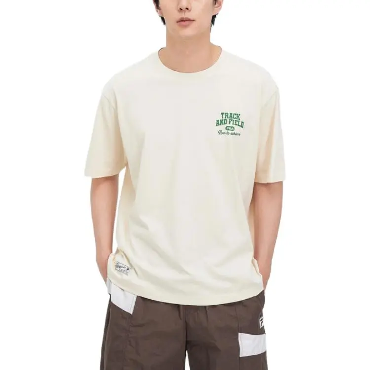 FILA T Shirts Unisex Yellow-2