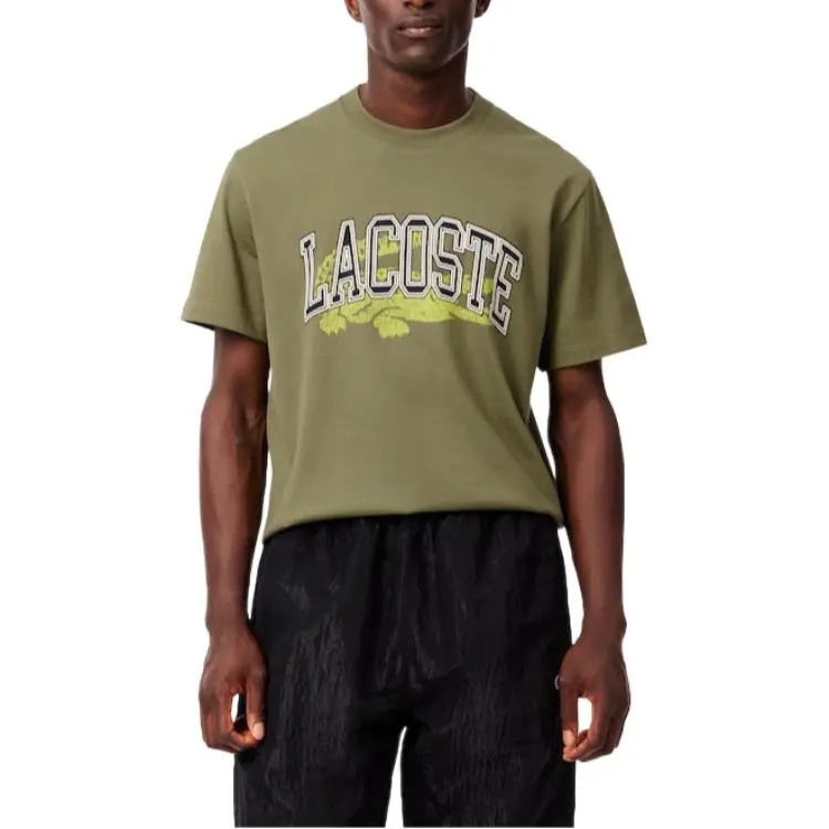 LACOSTE Jersey Cotton T shirt-1