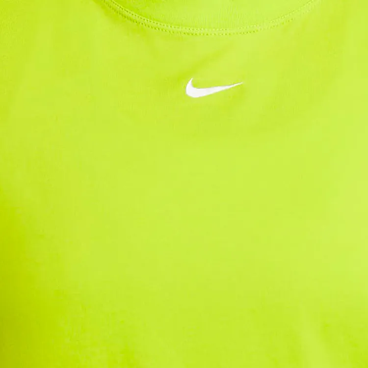 Nike Sportswear Essentials Series Drop Shoulder Sleeve T Shirt Women's Green-3