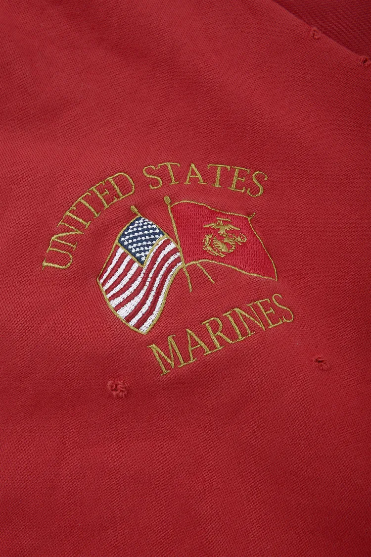 T-shirt College 1917 Rosso