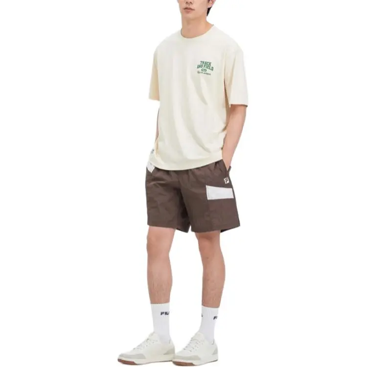 FILA T Shirts Unisex Yellow-3