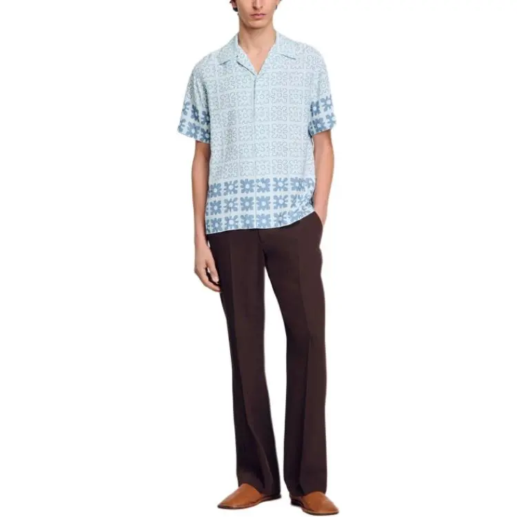 Sandro Flower Shirt-3