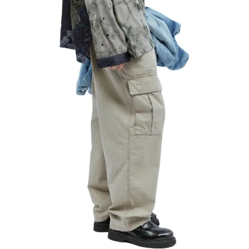 Acne Studios Mid Waisted Cargo Trousers-4