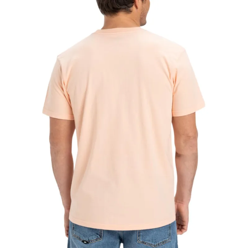 Quiksilver T Shirts Men Pink-3