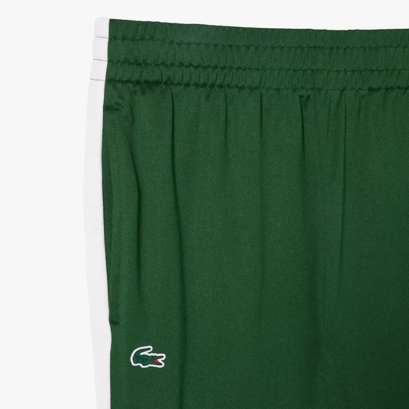 LACOSTE Knitted Sweatpants Men's Pine Green-3