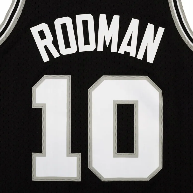 Mitchell & Ness Dennis Rodman San Antonio Spurs 1993 94 Swingman Nba Jersey-3